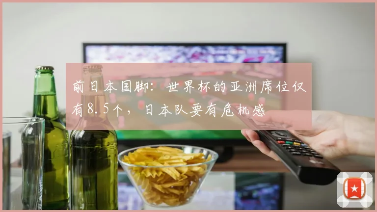 前日本国脚：世界杯的亚洲席位仅有8.5个，日本队要有危机感